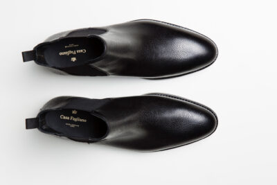 Casa Fagliano Andes Black Grained Calf Man