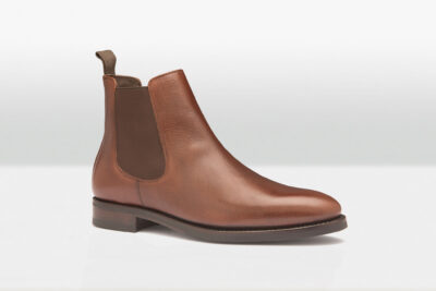 Casa Fagliano Andes Brown Grained Calf Man