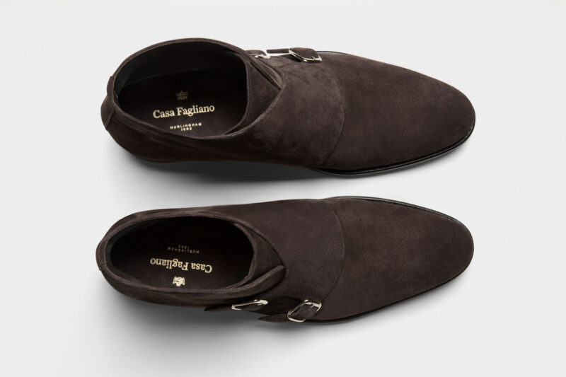 Casa Fagliano Bariloche Dark Brown Suede Man