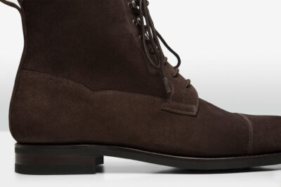 Casa Fagliano Hurlingham Dark Brown Suede Man