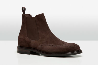 Casa Fagliano Pampa Dark Brown Suede Man