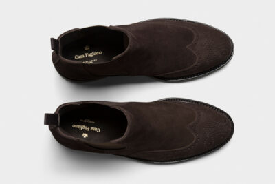 Casa Fagliano Pampa Dark Brown Suede Man