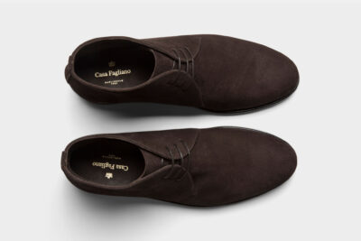 Casa Fagliano Puerto Madero Dark Brown Suede Hombre