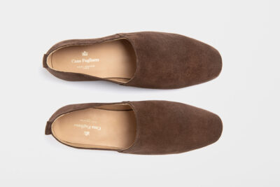 Casa Fagliano Loafer Chocolate Suede Man