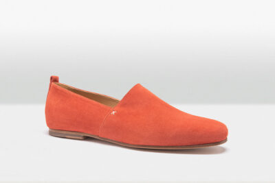 Casa Fagliano Loafer Orange Suede Man