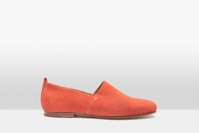 Casa Fagliano Loafer Orange Suede Man