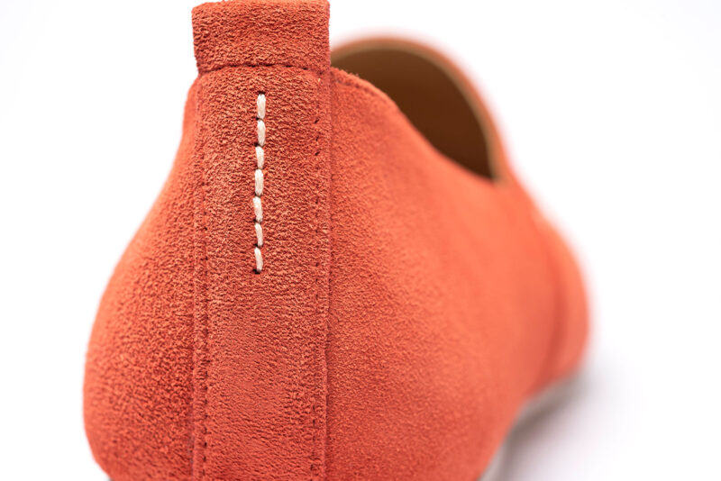 Casa Fagliano Loafer Orange Suede Man