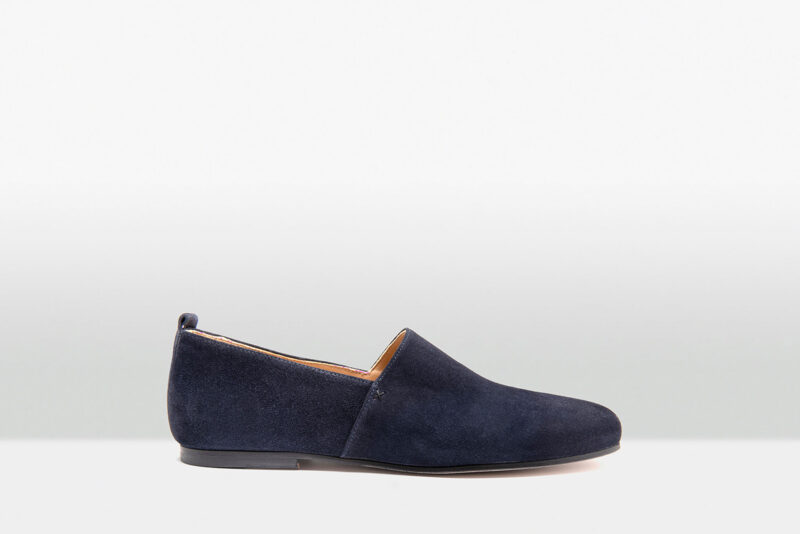 Casa Fagliano Loafer Blue Suede Man