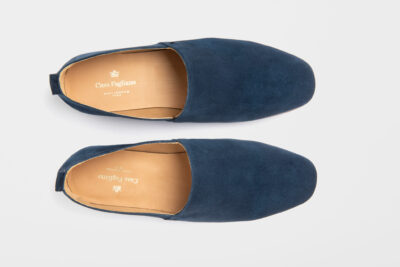 Casa Fagliano Loafer Oltremare Suede Man