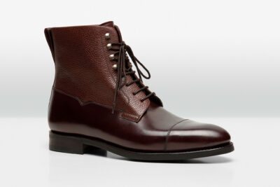 Casa Fagliano Hurlingham Dark Brown Calf Grained Brown Calf Man