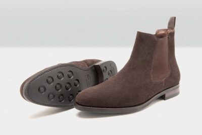 Casa Fagliano Mendoza Dark Brown Suede Men