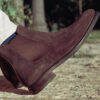 The Mendoza Chelsea in Dark Brown Suede