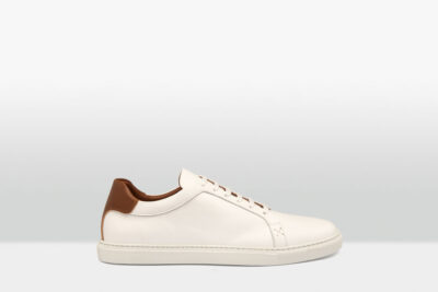 The Buenos Aires White & Cognac Calf