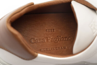 The Buenos Aires White & Cognac Calf