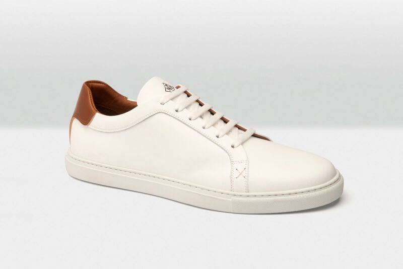 The Buenos Aires White & Cognac Calf