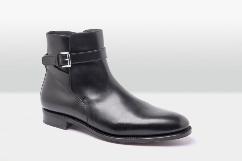 Casa Fagliano Jodhpur Black Calf Men