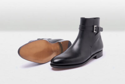 Casa Fagliano Jodhpur Black Calf Men