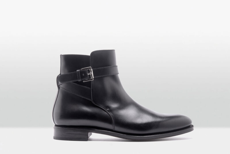 Casa Fagliano Jodhpur Black Calf Men