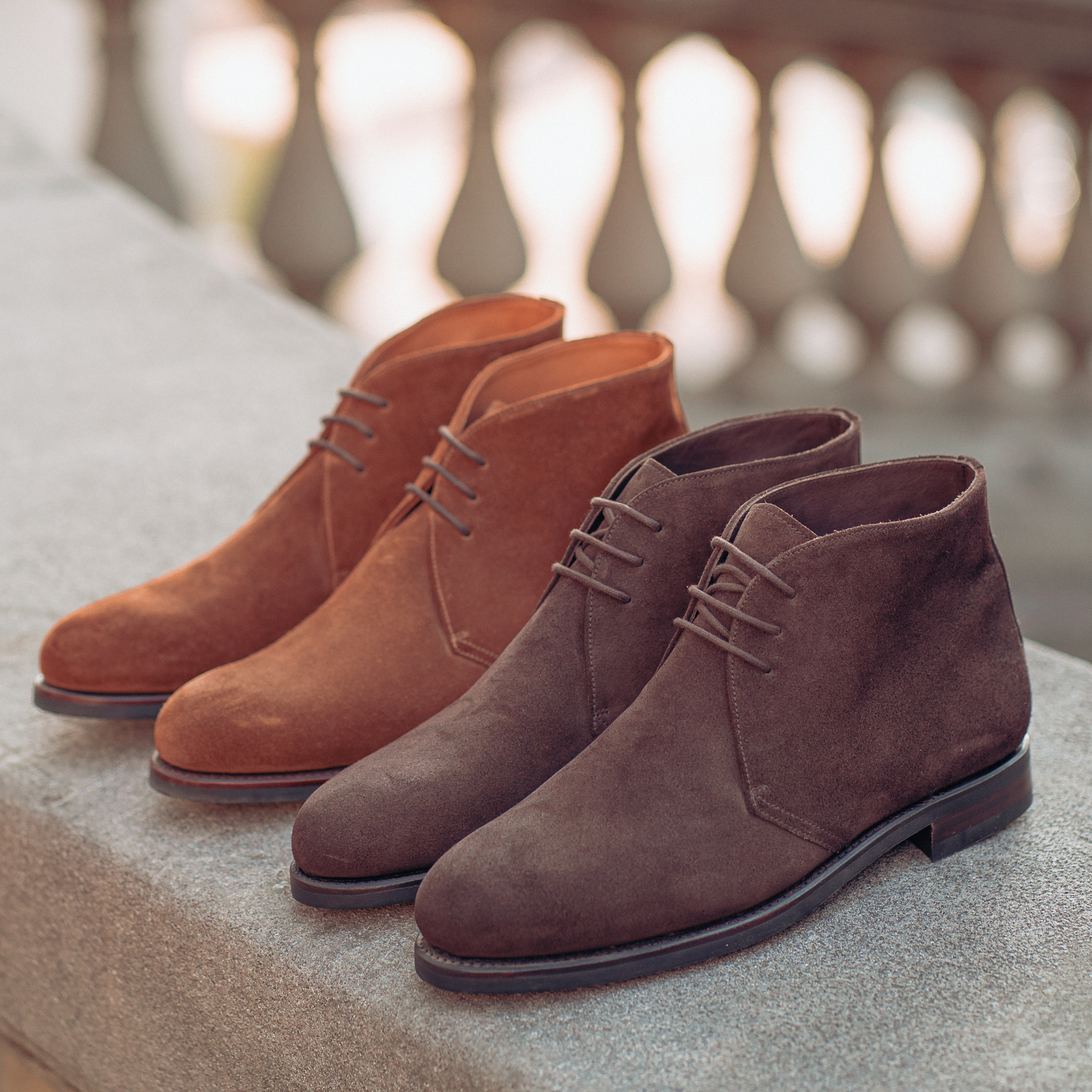 The Bariloche Chukka boots by Casa Fagliano