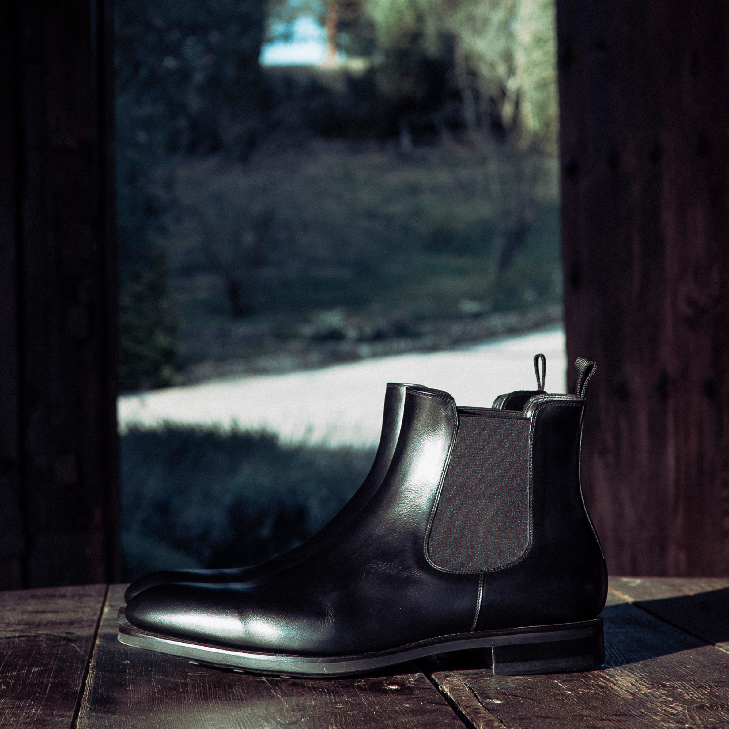 Black Chelsea Boots