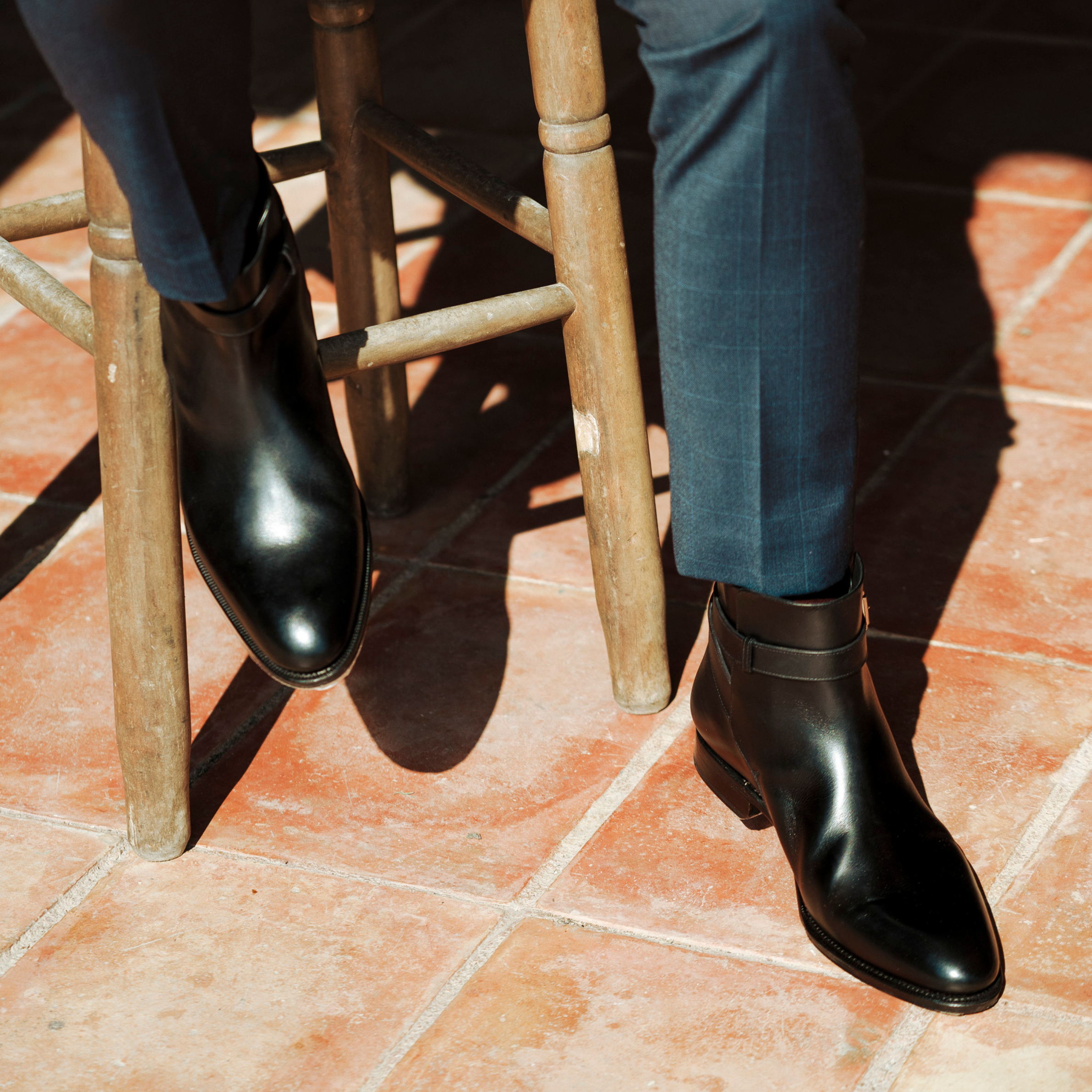 Black Jodhpur Boots