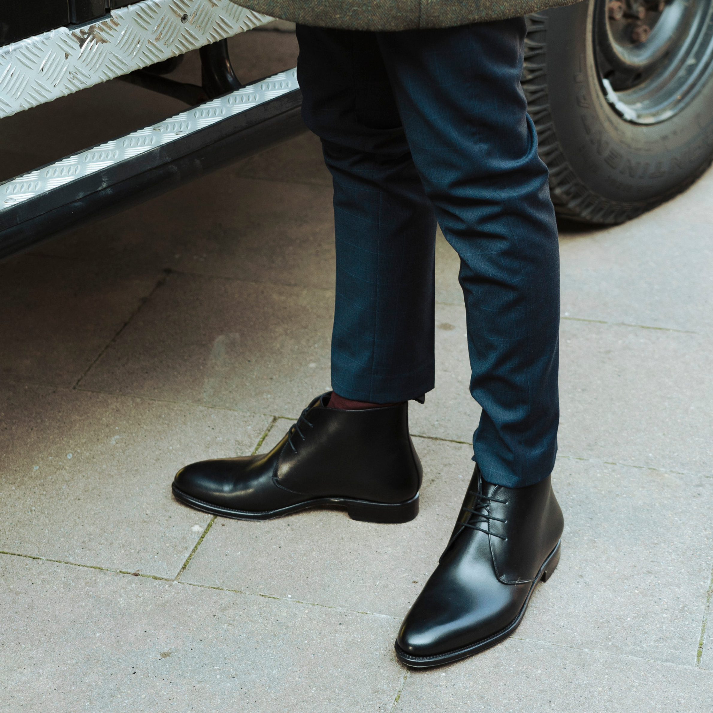 Black Chukka Boots